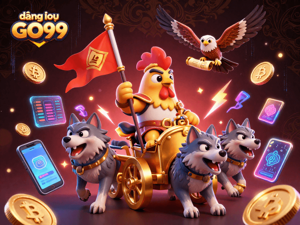Engage with the exciting world of đăng nhập GO99 in a vibrant 3D casino scene filled with action.