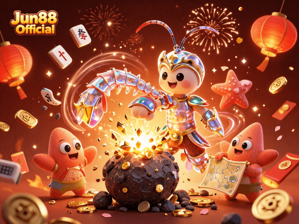 Experience thrilling gameplay at Jun88 Official with vibrant casino elements and stunning visuals.