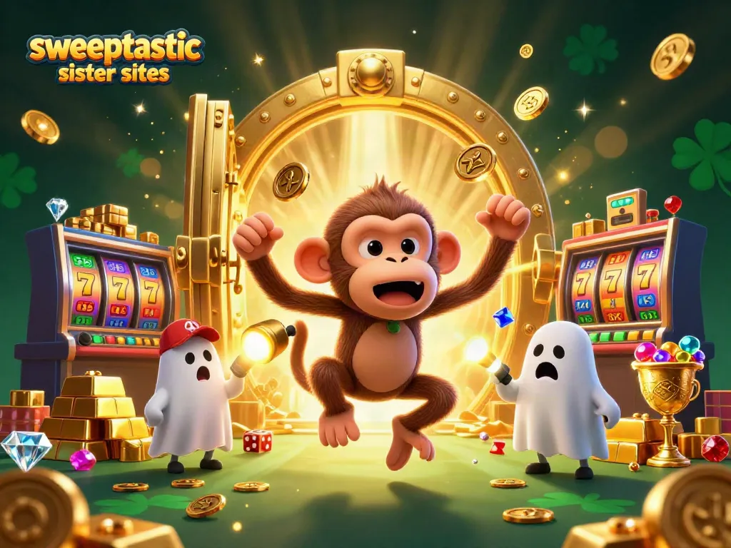 Sweeptastic sister sites highlight dynamic casino fun with poltergeist and ghost-hunter puppy.
