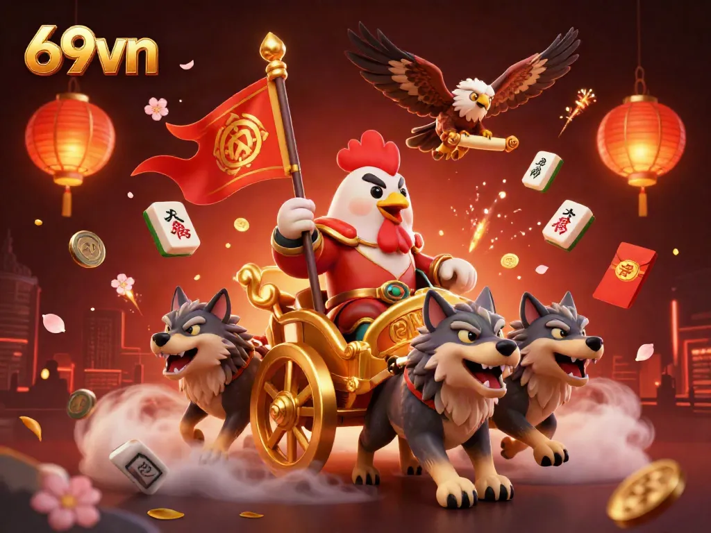 Experience thrilling action at 69vn with a dynamic 3D casino atmosphere and unique gaming elements.