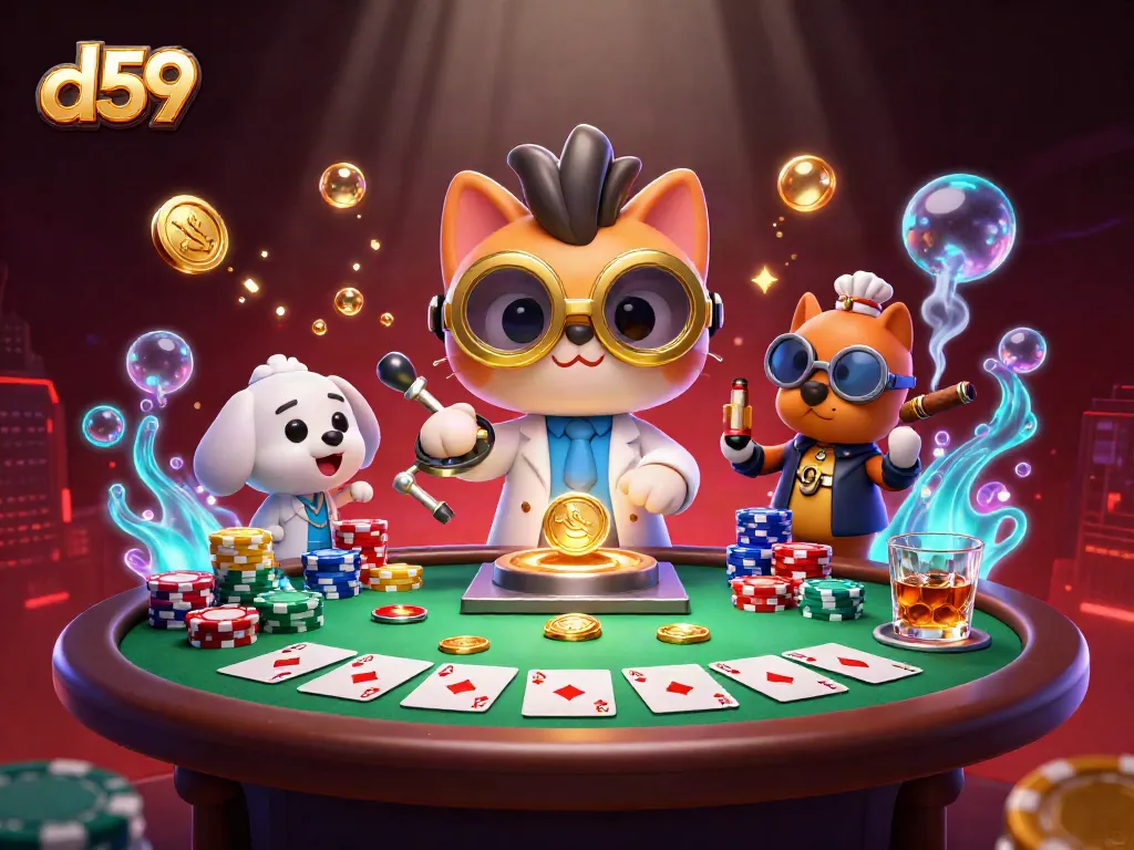Menangkan d59 dengan permainan slot gacor dari lab mad scientist kucing yang menciptakan mesin replikasi koin emas