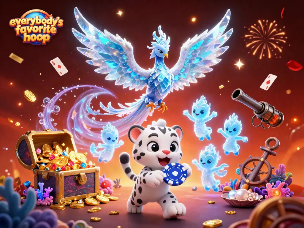 Spin to win with everybody's favorite hoop, a dazzling display of casino magic.