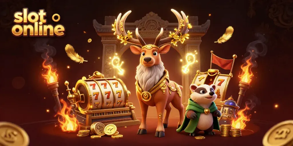 Experience engaging slot online gameplay with mystical characters and vibrant game elements.