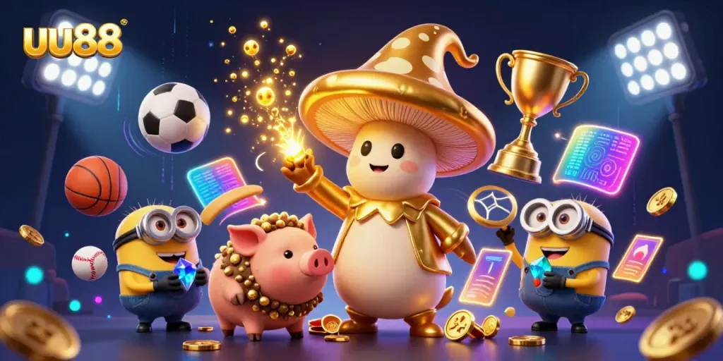 Experience the excitement of uu88 with magical elements and dynamic casino sports action