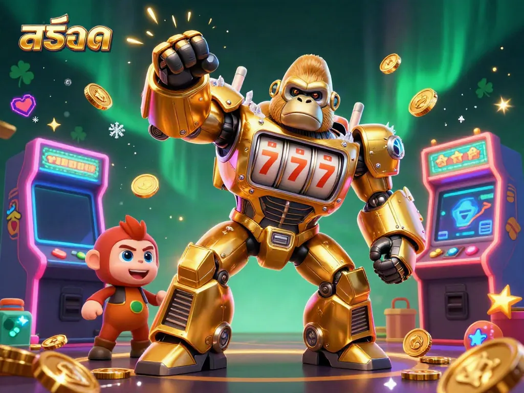 เล่นสล็อตและชนะกับสล็อตแมชชีนสุดแปลกใหม่ในภาพ 3D สุดระทึก